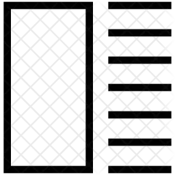 Columns with rows  Icon