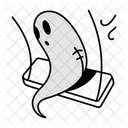 Iconos Espeluznantes Decoracion De Halloween Fiesta De Halloween Icon