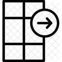 Coluna Dados Exportacao Ícone