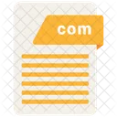 Com File Extension Icon