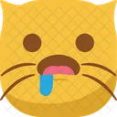 Emoticon De Gato Icon