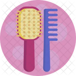 Comb and Brush  Icon