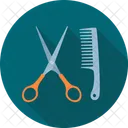 Comb Scissor Barber Comb アイコン