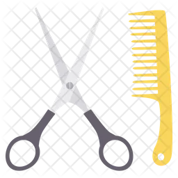 Comb Scissor  Icon