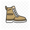 Combat Boots Footwear Military Icon