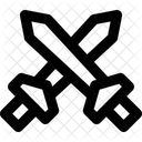 Combat Crossed Swords Kendo Swords アイコン