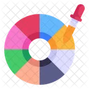 Combinação de cores  Ícone