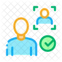 Identidade Negocios Aprovado Ícone