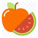 Fruta Icono Naranja Icono