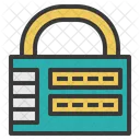 Combination Lock Security Icon