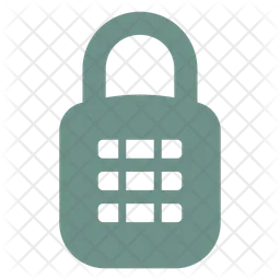 Combination lock  Icon