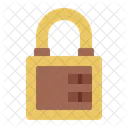 Combination Padlock Security Lock Icon