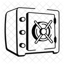 Combination Safe Security Locker Icon