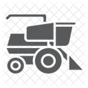 Combine Harvester Agriculture Icon