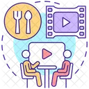 Combine Food And Movies  Icon
