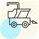 Combine Harvester Farm Icon