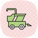 Combine Harvester Farm Icon