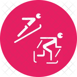 Combined skating  Icon