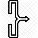 Combines Amalgamate Merge Icon