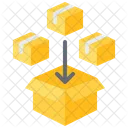 Combining Parcel  Icon