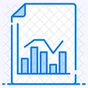 Combo Chart Combination Graph Data Analytics Icon