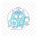 Hidrogeno Verde Energia Icono