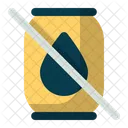 Aceite Vacio Gasolina Vacia Sin Energia Icono