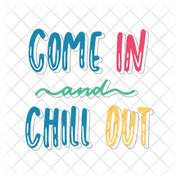 Come in and chill out  Icon