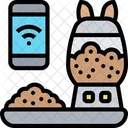 Comedero Para Gatos Comedero Para Mascotas Mascota Icono