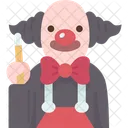 Comedian Magic Clown Icon