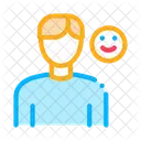 Positive Mood Human Icon