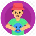 Comedian Joker Trick Person Icon