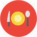 Comedor Plato Cuchillo Icon