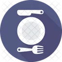 Comedor Tenedor Cuchillo Icon