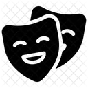 Comedy mask  Icon