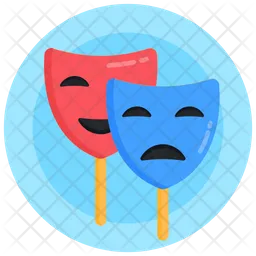 Comedy Masks  Icon