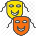 Comedy Masks Masks Comedy Icon