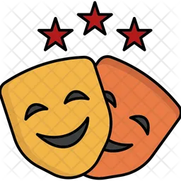 Comedy Masks  Icon