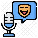 Comedy-Podcast  Symbol