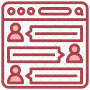 Comentarios Comunicacoes Usuario Ícone