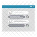 Comentarios Chat Comunicacion Icon