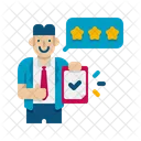 Feedback Revisao Classificacao Icon