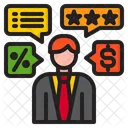Marketing Negocios Seo Icon