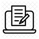 Comentarios En Linea Computadora Portatil Revision En Linea Icono