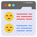Web Retroalimentacion En Linea Icon