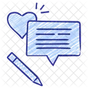 Feedback Nota Escrever Nota Ícone