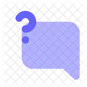 Ponto De Interrogacao Bolha De Bate Papo Bate Papo Bolha De Bate Papo Icon