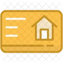 Comercial Tarjeta Hogar Icono