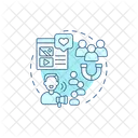 Conceptos De Pantallas De Aplicacion Nomada Digital Icon