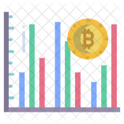 Comercio de bitcoins  Icono